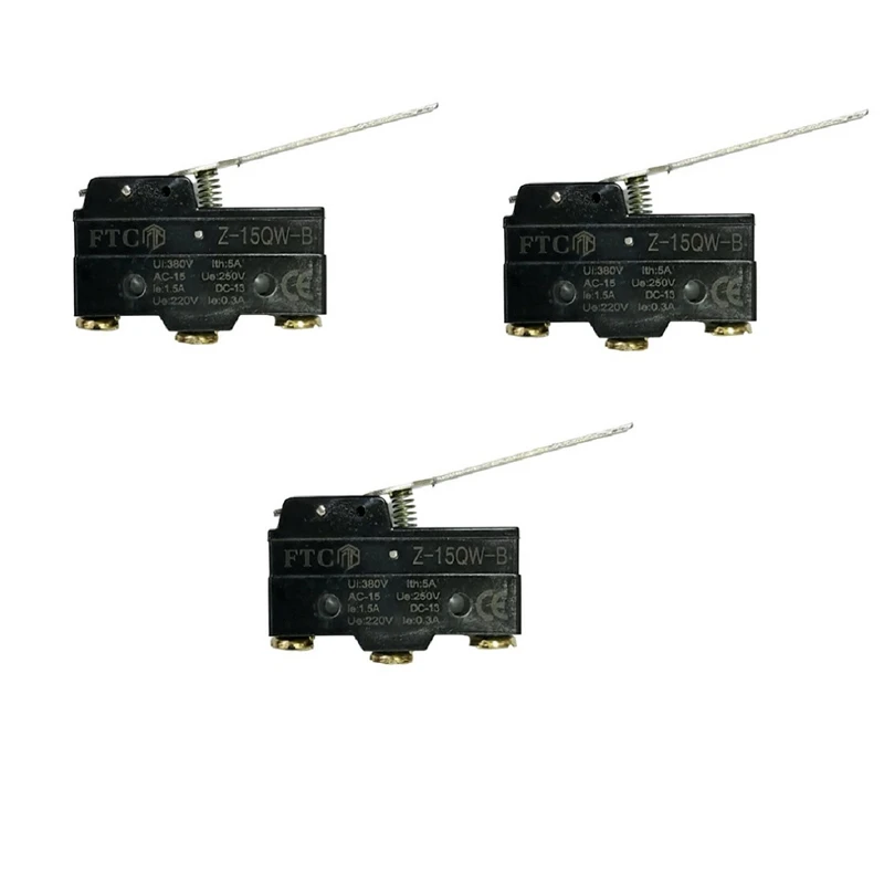 میکروسوئیچ کد 1701 مدل FTCZ-15GW-B بسته 3 عددی 