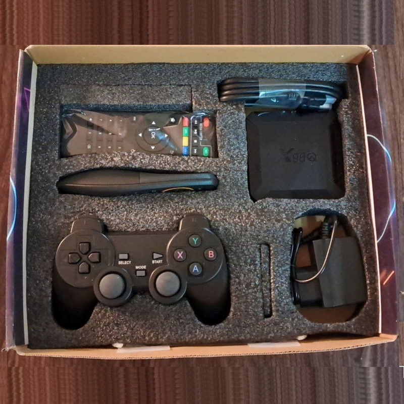 اندروید باکس ايكس96 مدل X96Q به همراه لوازم جانبی