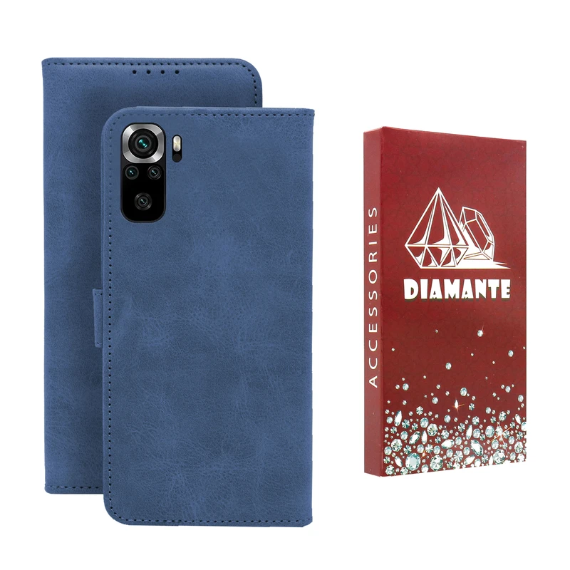 کیف کلاسوری دیامانته مدل Bors Ros مناسب برای گوشی موبایل شیائومی Redmi Note 10s