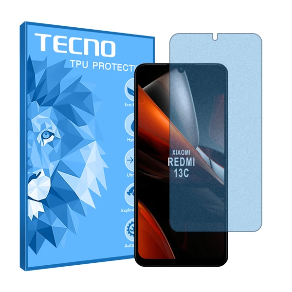  محافظ صفحه نمایش مات ضد اشعه آبی تکنو مدل Resistant مناسب برای گوشی موبایل شیائومی Redmi 13C 5G