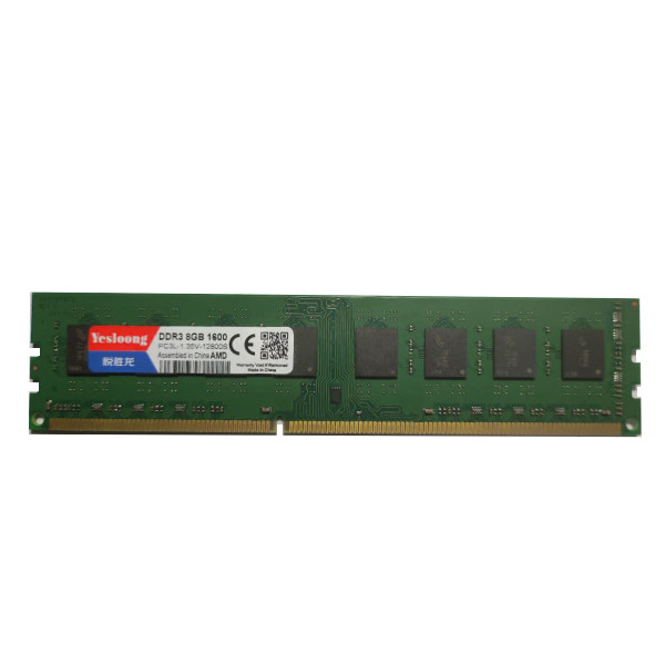 رم دسکتاپ DDR3 تک کاناله 1600 مگاهرتز CL11 یسلانگ مدل PC3-12800U ظرفیت 8 گیگابایت