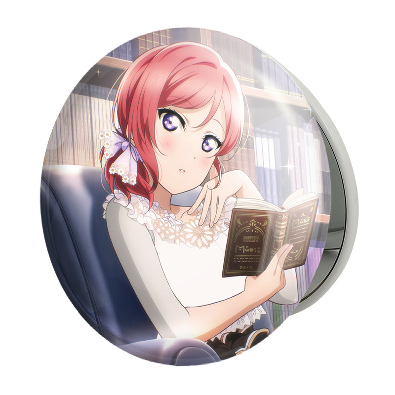 آینه جیبی خندالو طرح ماکی نیشیکینو انیمه لاو لایو Love Live مدل تاشو کد 18298 