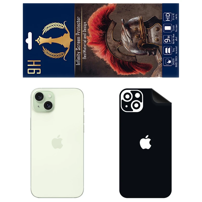 برچسب پوششی اینفینیتی مدل RG مناسب برای گوشی موبایل اپل iPhone 15 Plus