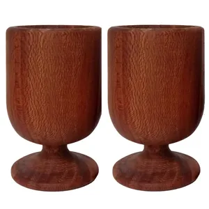 شمعدان چوبی چوبیس کد 2_109 بسته ۲ عددی