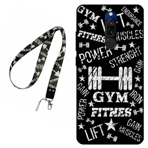 Megafone Gym 0010 Cover For Xiaomi Redmi 8 Mobile Neckband