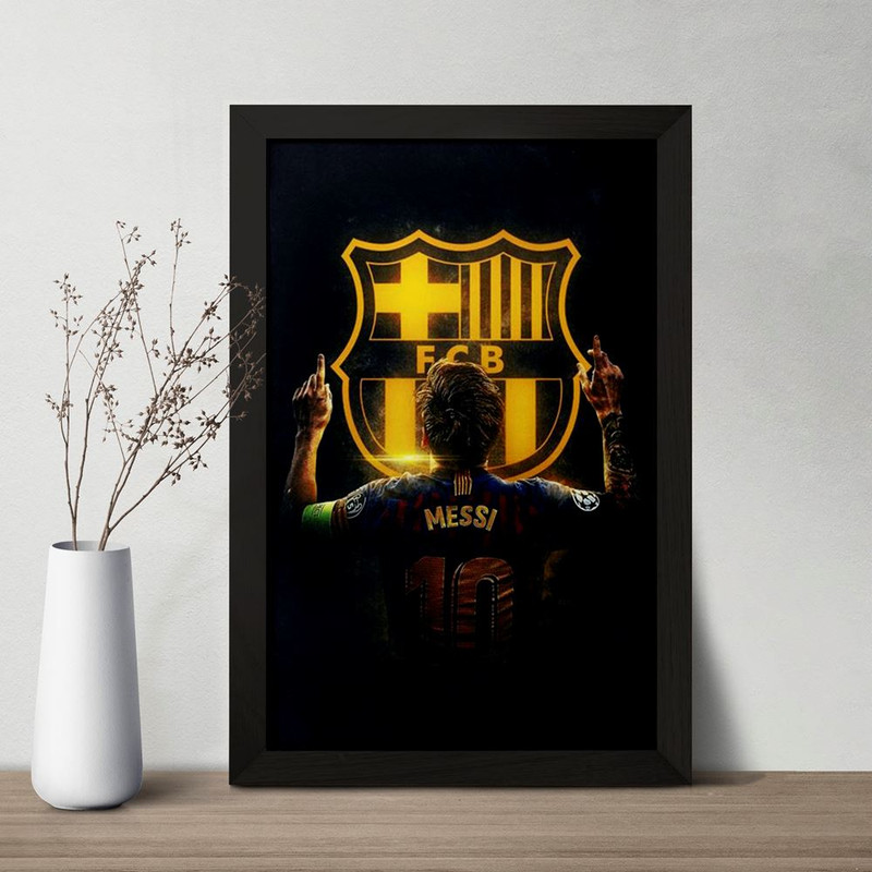 تابلو خندالو مدل باشگاه بارسلونا FC Barcelona  کد 1961