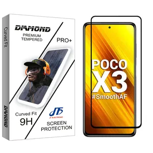 JF Diamond glass Screen Protector For Xiaomi Poco X3