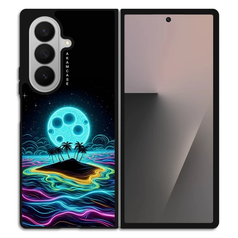 کاور آکام مدل AMC-WSGZFOLD7-NEON-23 مناسب برای گوشی موبایل سامسونگ Galaxy Z Fold 7