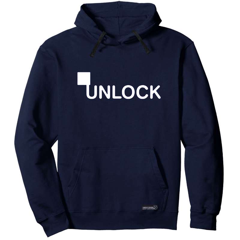 هودی مردانه 27 مدل UNLOCK کد Q26 رنگ سرمه ای
