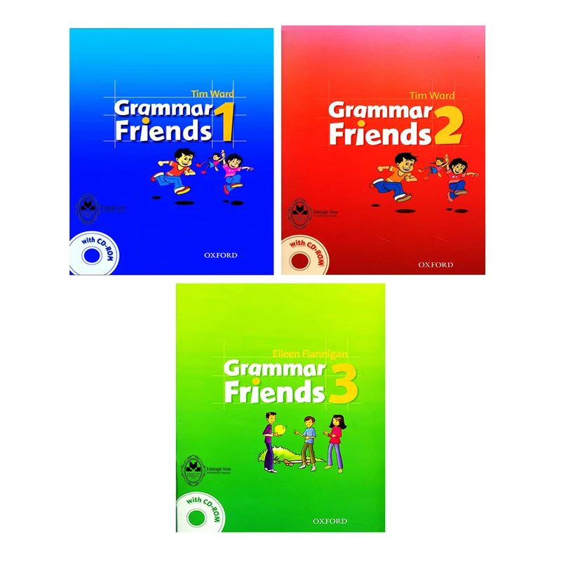 کتاب Grammar Friends اثر Tim Ward And Eileen Flannigan انتشارات اشتیاق نور جلد 1 تا 3