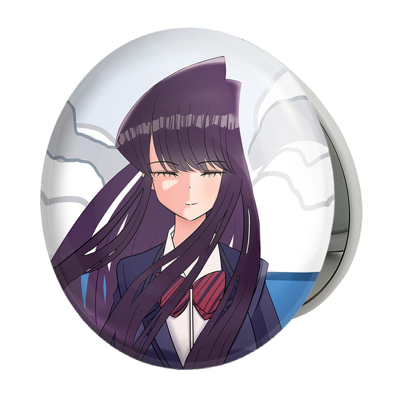 آینه جیبی خندالو طرح انیمه کومی سان مدل تاشو کد 16091 