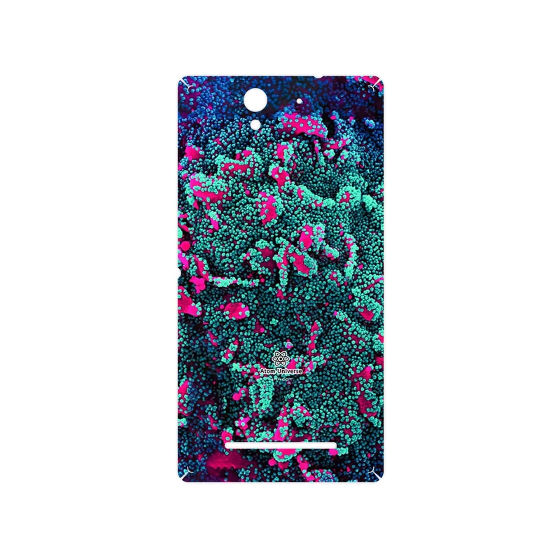 برچسب پوششی ماهوت مدل Atom Universe 8 مناسب برای گوشی موبایل سونی Xperia C3 Dual