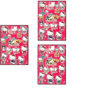 استیکر کودک مدل گربه کد MR-118 بسته 3 عددی