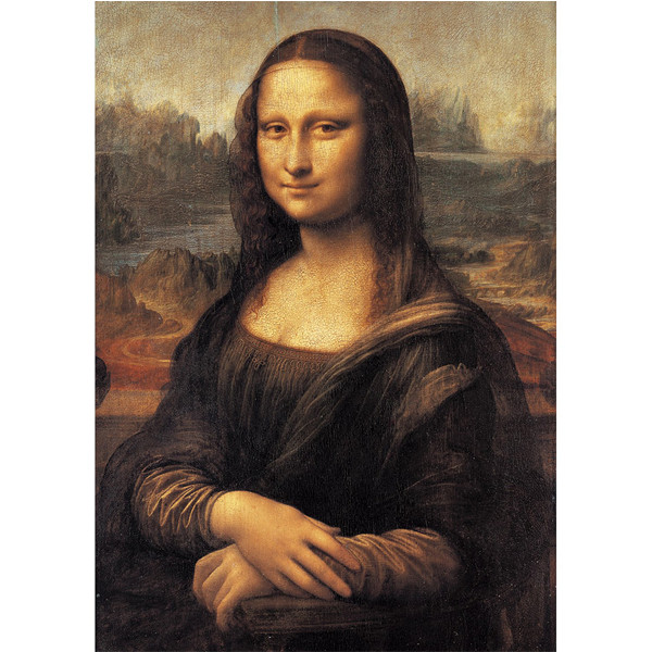پازل 500 تکه کلمنتونی مدل Mona Lisa کد 30363