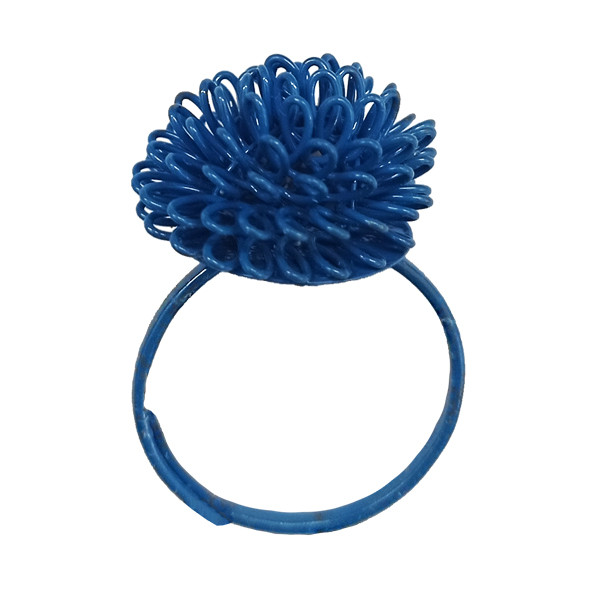 انگشتر دخترانه مدل گل کد 76