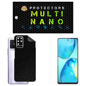 Multi Nano X-SFG Screen Protector For Infinix Note 10 with back skin