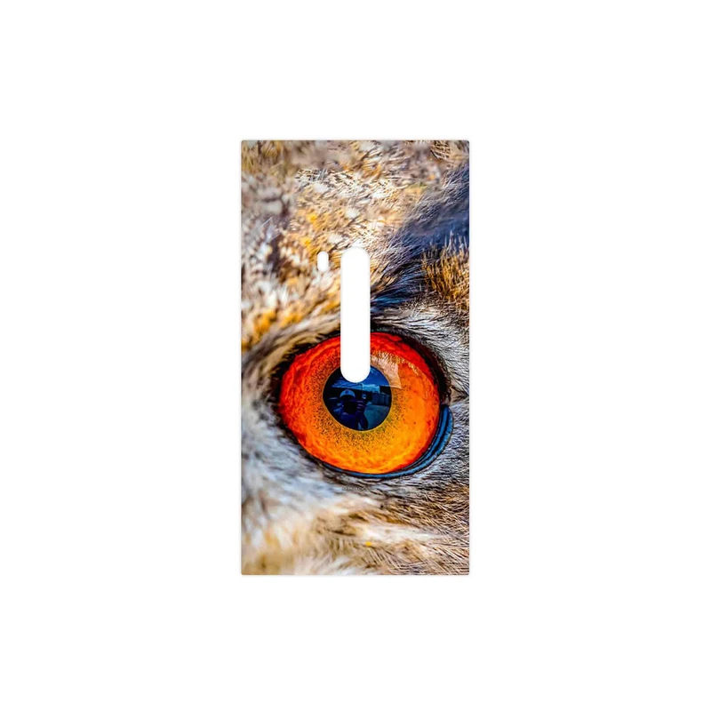 برچسب پوششی ماهوت مدل Owl eyes مناسب برای گوشی موبایل نوکیا Lumia 920