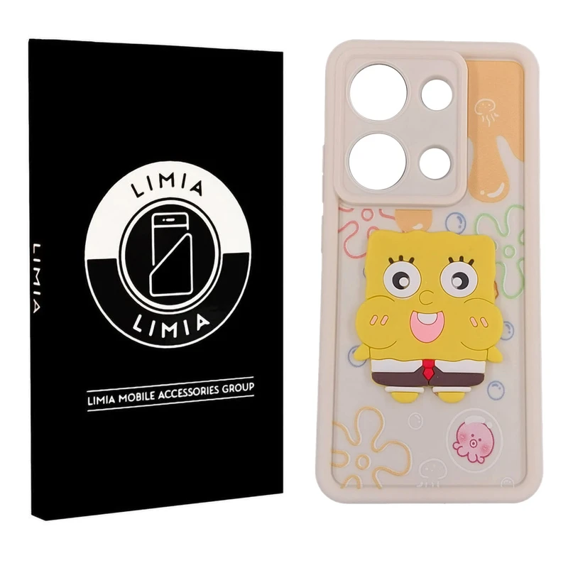 کاور لیمیا مدل سولید طرح عروسکی مناسب برای گوشی موبایل شیائومی Redmi Note 13 Pro 4G/Poco M6 Pro 4G