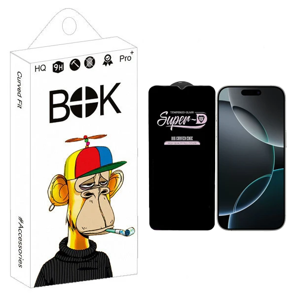محافظ صفحه نمایش بوک مدل SuperD Guard مناسب برای گوشی موبایل اپل  iphone 16 Pro max