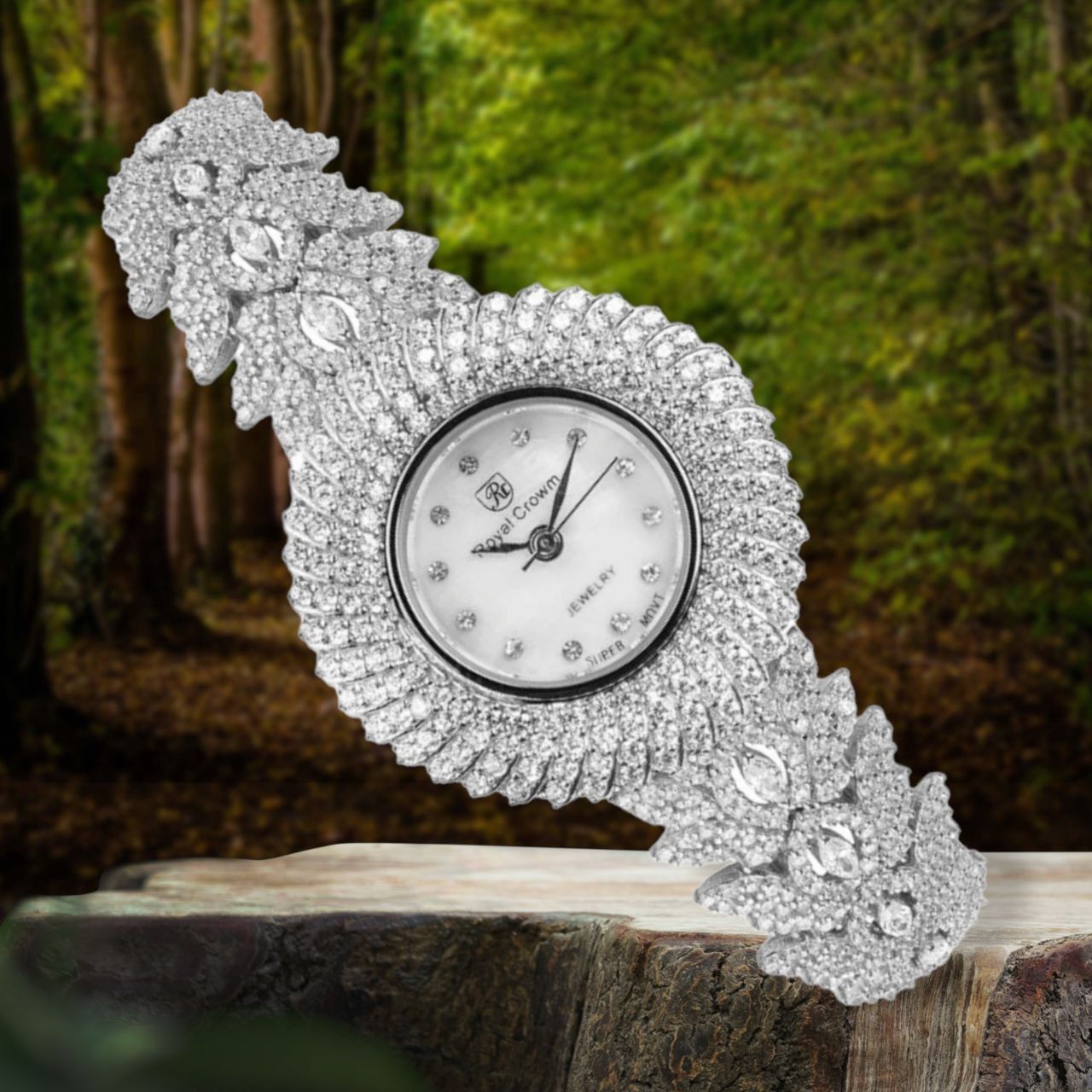 ساعت مچی عقربه ای زنانه رویال کرون مدل RZZDEH-085 ساچ - - 9