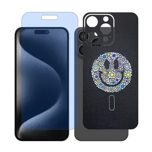 Glass Together model matte anti blue screen protector Suitable for Apple iPhone 16 Pro Max mobile phone with back cover sticker