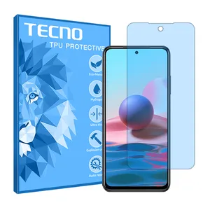 Tecno brand shockproof Anti-blue screen protector glass for Xiaomi Redmi Note 10S