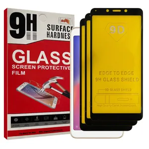 Glass Resistant model glassy screen protector suitable for Xiaomi Redmi 6 mobile phone pack of three