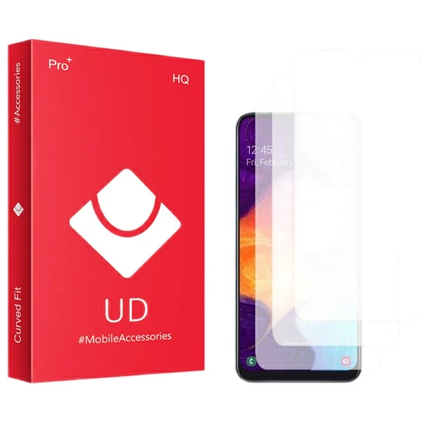 محافظ صفحه نمایش یو دی مدل HQ مناسب برای گوشی موبایل سامسونگ Galaxy M20 بسته سه عددی
