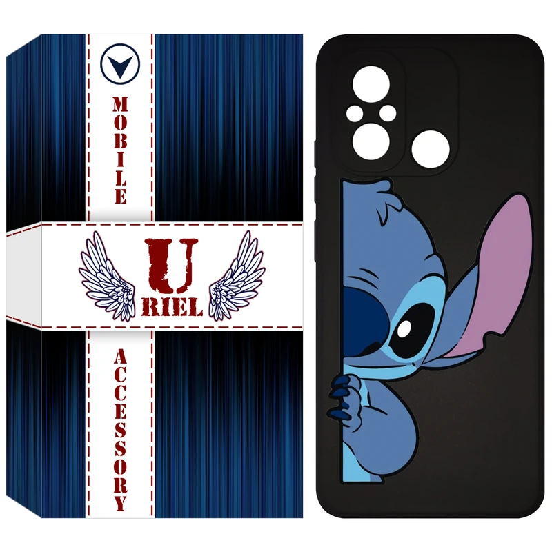 کاور یوریل مدل KSH کد 74 طرح استیچ مناسب برای گوشی موبایل شیائومی Redmi 12C