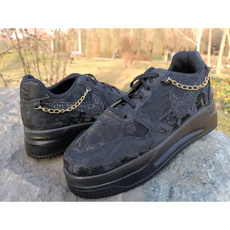 کفش پیاده روی زنانه مدل محیا طبی کد p.a.t رنگ مشکی