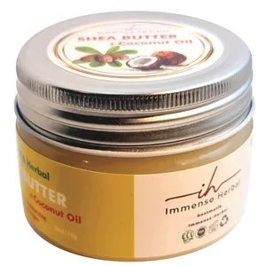 روغن پوست و مو ایمنس هربال مدل نارگیل و شیباتر حجم 150 میلی لیتر