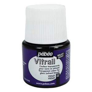 رنگ ویترای پ ب او شفاف مدل Violet 25 حجم 45 میلی لیتر