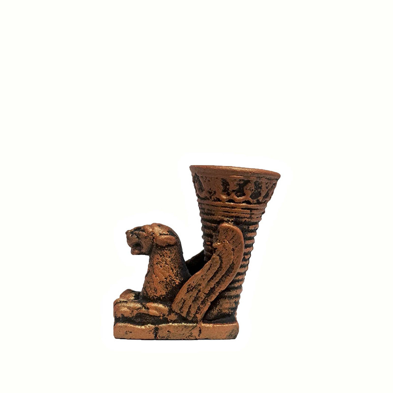 مجسمه چهارطاق مدل جام ریتون شیر بالدار هخامنشی