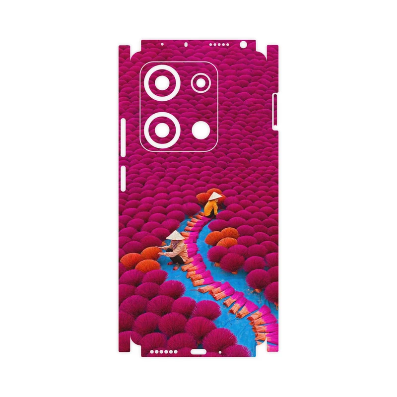 برچسب پوششی ماهوت مدل Vietnam Incense Wood Farms-FullSkin مناسب برای گوشی موبایل شیائومی Redmi Note 14S