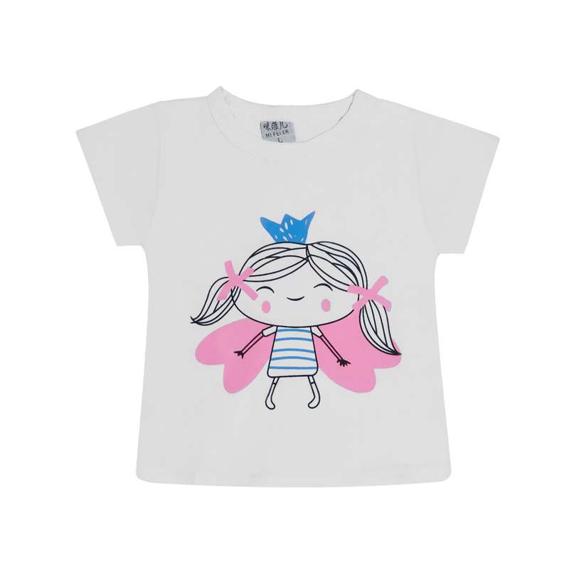تی شرت آستین کوتاه نوزادی مدل Sparkle Princess