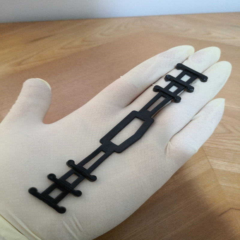 گیره نگهدارنده بند ماسک صورت مدل MPC3h بسته 50 عددی