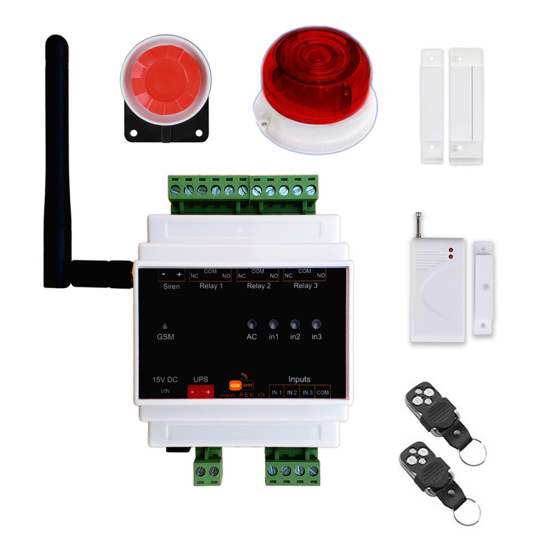 سیستم دزدگیر سیم کارتی مدل IoMax-3R