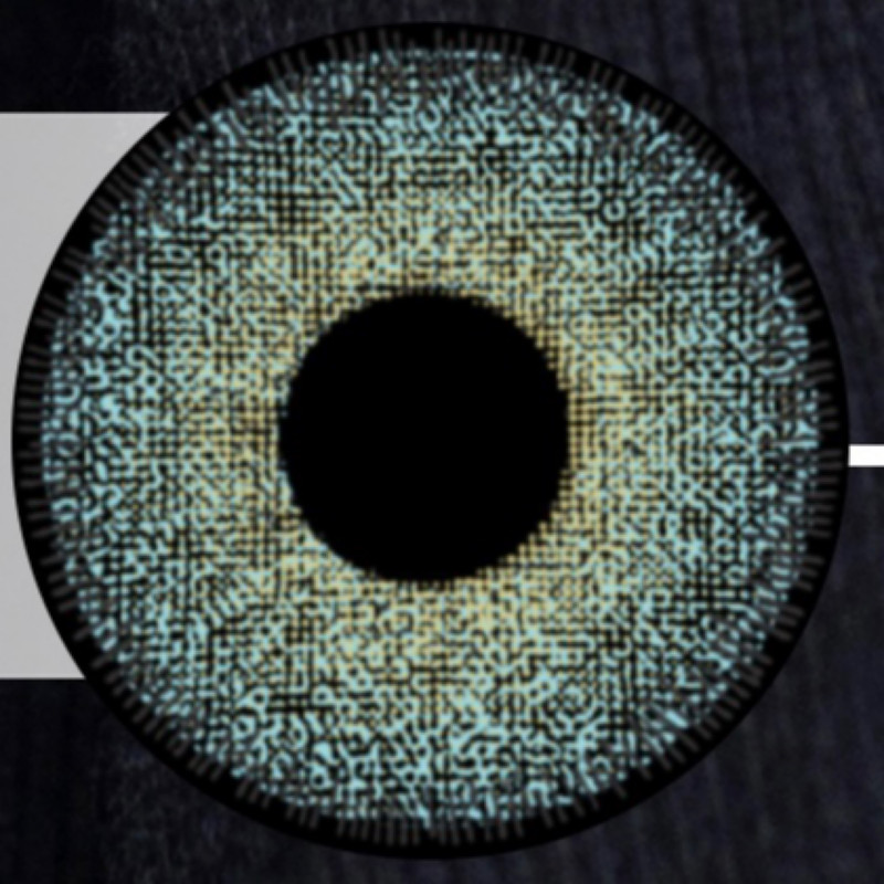 لنز چشم رويال ويژن مدل 003 رنگ آبی