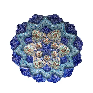 بشقاب میناکاری کد 02