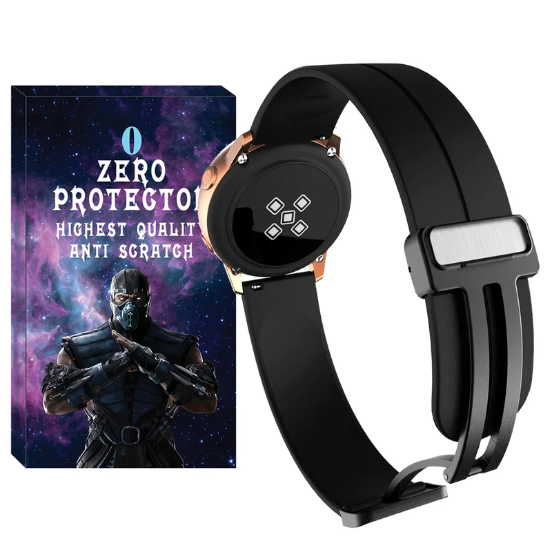 بند زیرو مدل SIC MAG ZR مناسب برای ساعت هوشمند سامسونگ Galaxy watch 3 41mm / Galaxy watch 42mm / Gear Sport / S2 Classic
