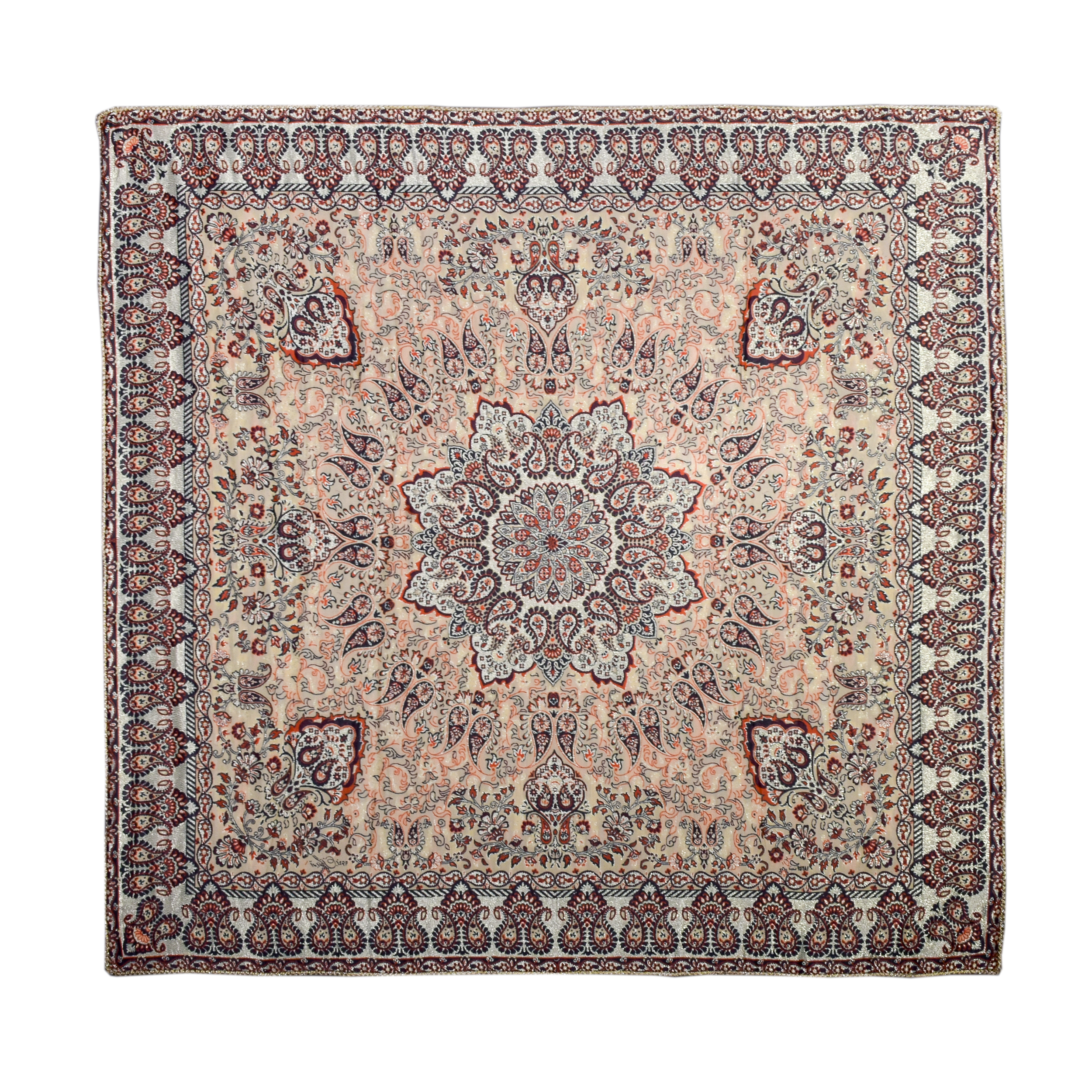 رومیزی ترمه بزنگانی مدل مجنون کد 0010