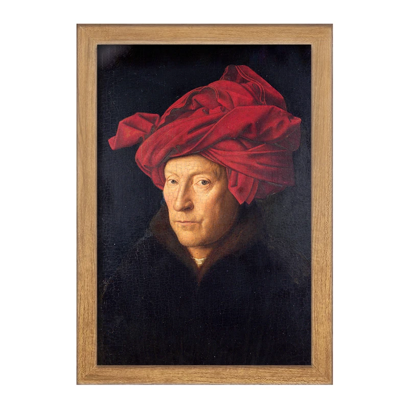 تابلو خندالو مدل پرتره یک مرد وان آیک کد 37129