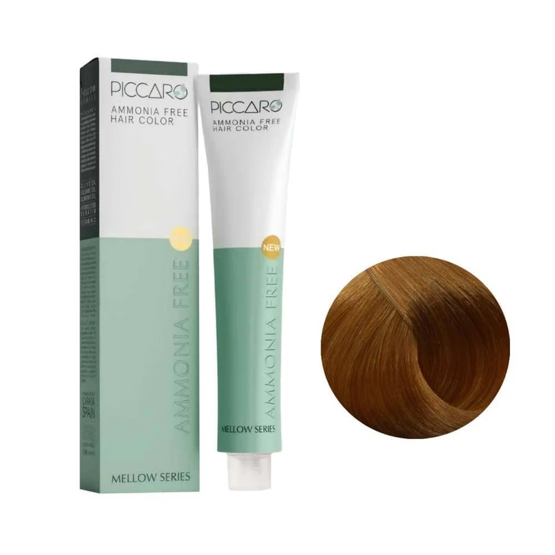 رنگ مو پیکارو شماره 7.3 حجم 100 میلی لیتر رنگ بلوند طلایی متوسط