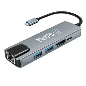 هاب 5 پورت USB-C نت پیل مدل 8023