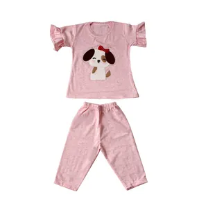 ست تی شرت و شلوارک دخترانه مدل پاپی کد p-01