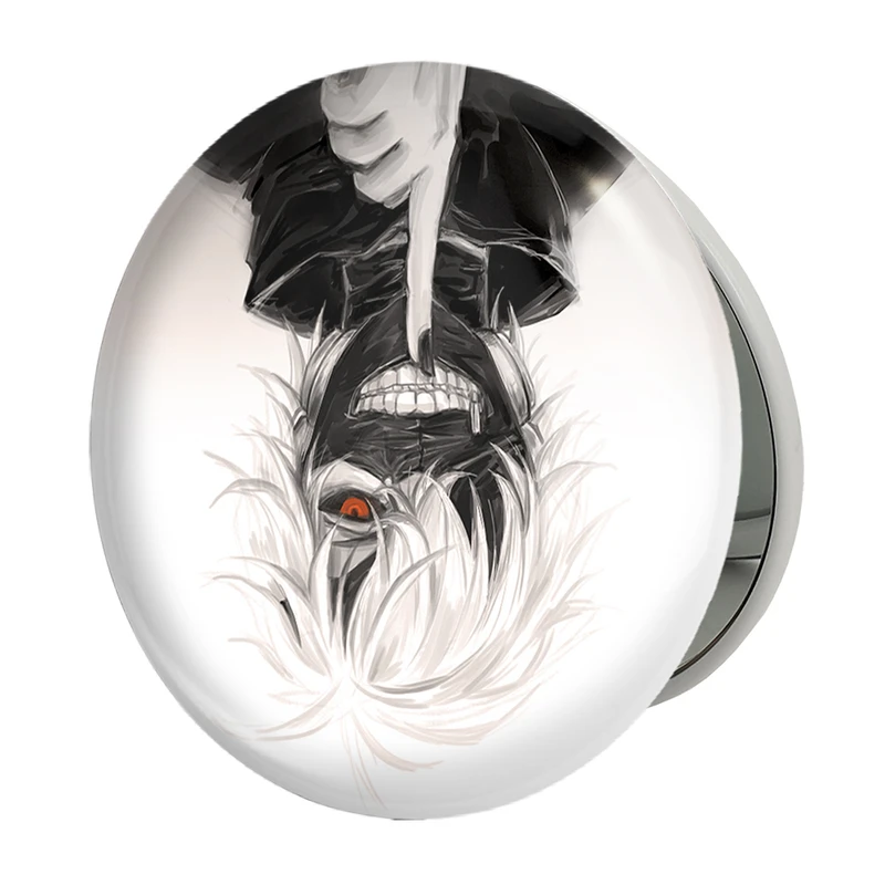 آینه جیبی خندالو طرح کانکی کن انیمه توکیو غول Tokyo Ghoul مدل تاشو کد 11901 