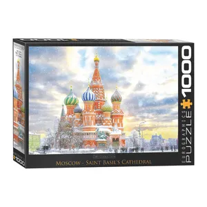 پازل 1000 تکه یوروگرافیکس پازلز طرح Moscow, Russia كد 60005643