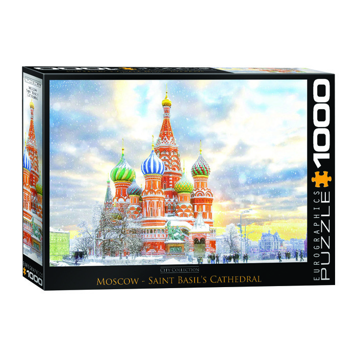 پازل 1000 تکه یوروگرافیکس پازلز طرح Moscow, Russia كد 60005643