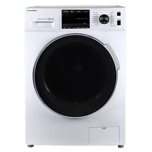 ماشین لباسشویی پاکشوما مدل TFU - 84437 WT ظرفیت 8 کیلوگرم