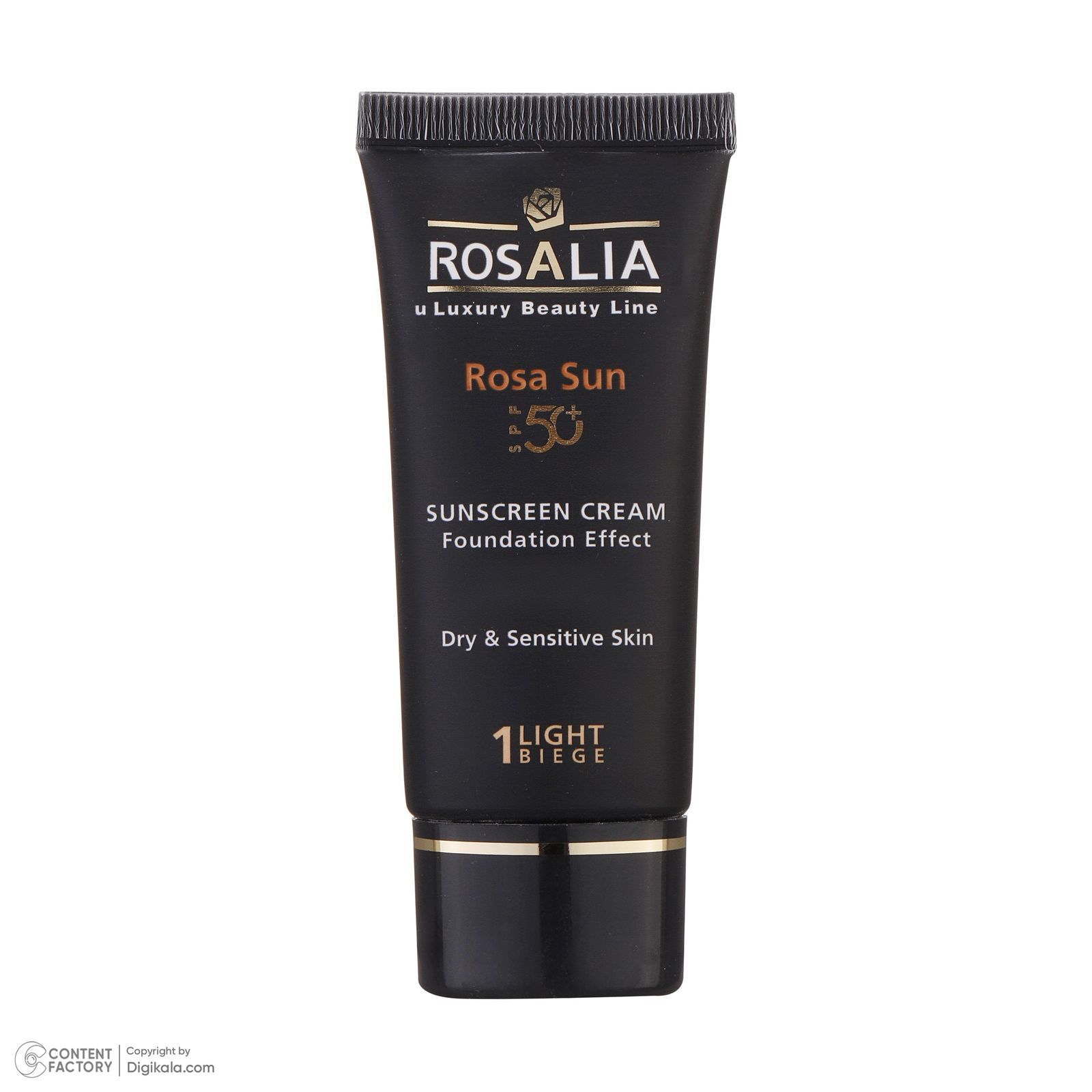 کرم ضدآفتاب رنگی رزالیا SPF50 مدل Dry and Sensitive Skin، مناسب پوست‌های خشک و حساس، حجم 40 میلی‌لیتر -  - 8
